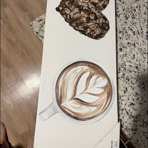 I love coffee Kirkland wall paint